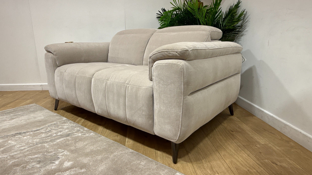 Sofology Milan Fabric 2 Seater in Relaxed Chenille Cotton