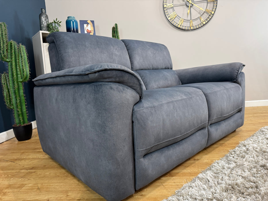 The Hugo Fabric 2 Seater - Lifestyle Flecked Charcoal (WA2)