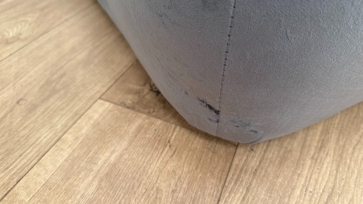 DFS Darcy Large Footstool in Steel