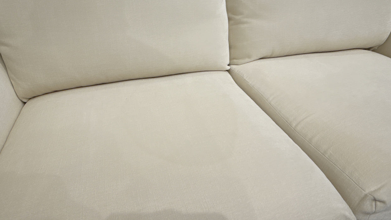Sofology Mayfair Fabric 2 Seater in Soft Chenille Ivory