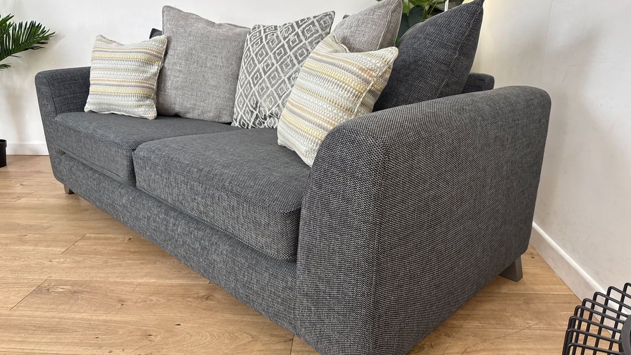 DFS Lorella 4 Seater Sofa in Black
