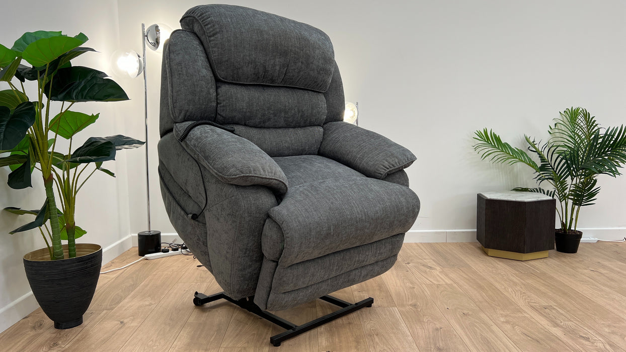 Farringdon 1 Seater - Rise & Tilt - Charcoal