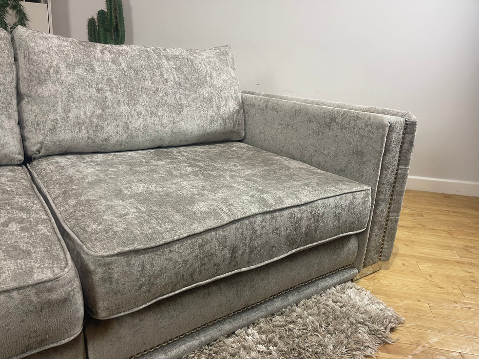 Midas Grey Fabric 4 Seater (WA2)