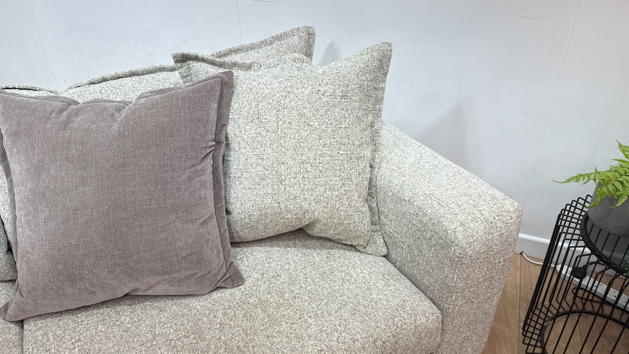 Sofology Cove Fabric Grande in Artisan Chenille Ecru Mix