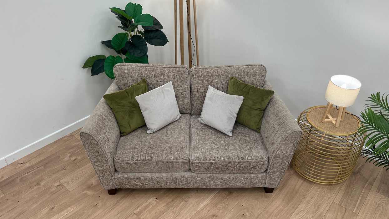 Canterbury 2 Seater - Fabric -  Weave Linen/Olive