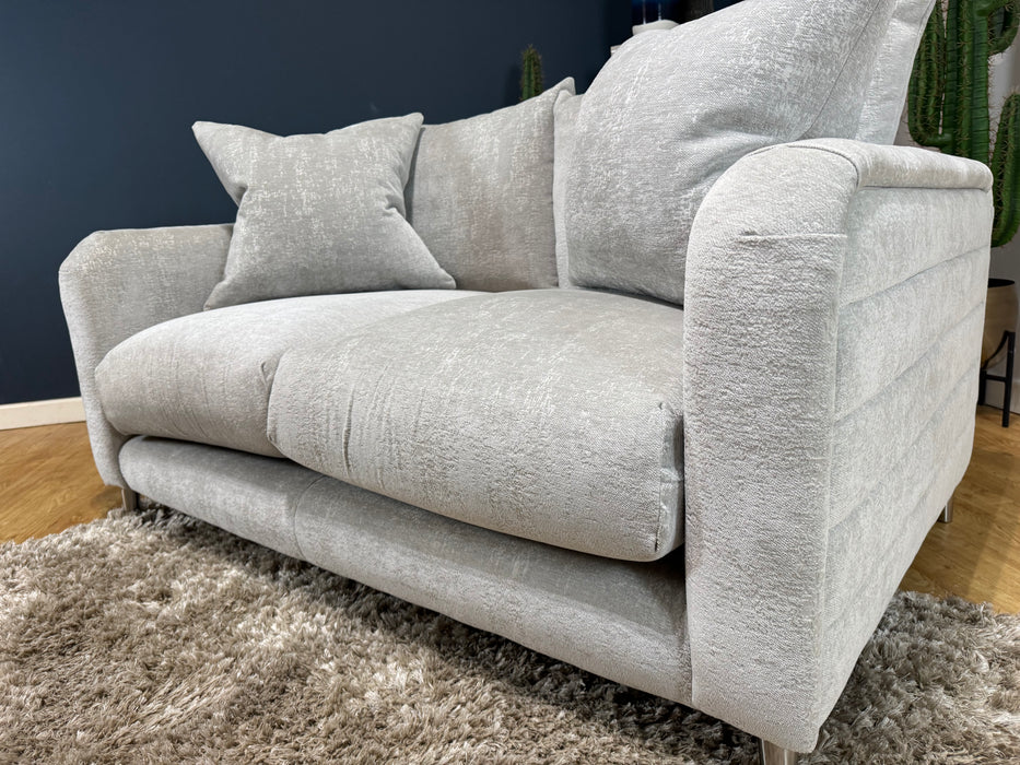 Midland Hill 2 Seater Fabric Silver (WA2)