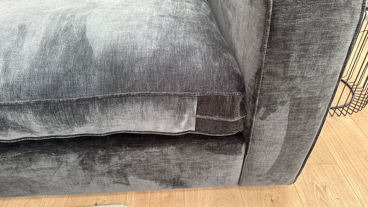 Cavalli 3 Corner 3 Sofa - Fabric - Blanik Slate Mix