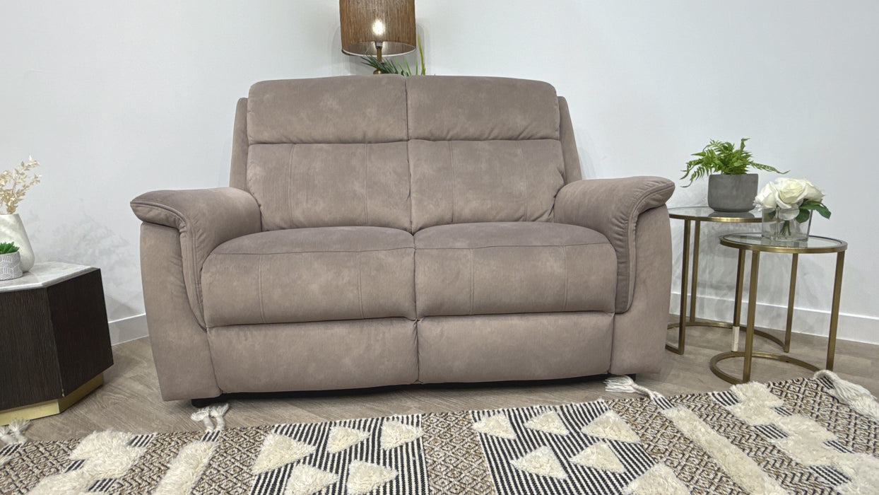 Sofology Bradie Fabric 2 Seater in Lifestyle Flecked Nutmeg