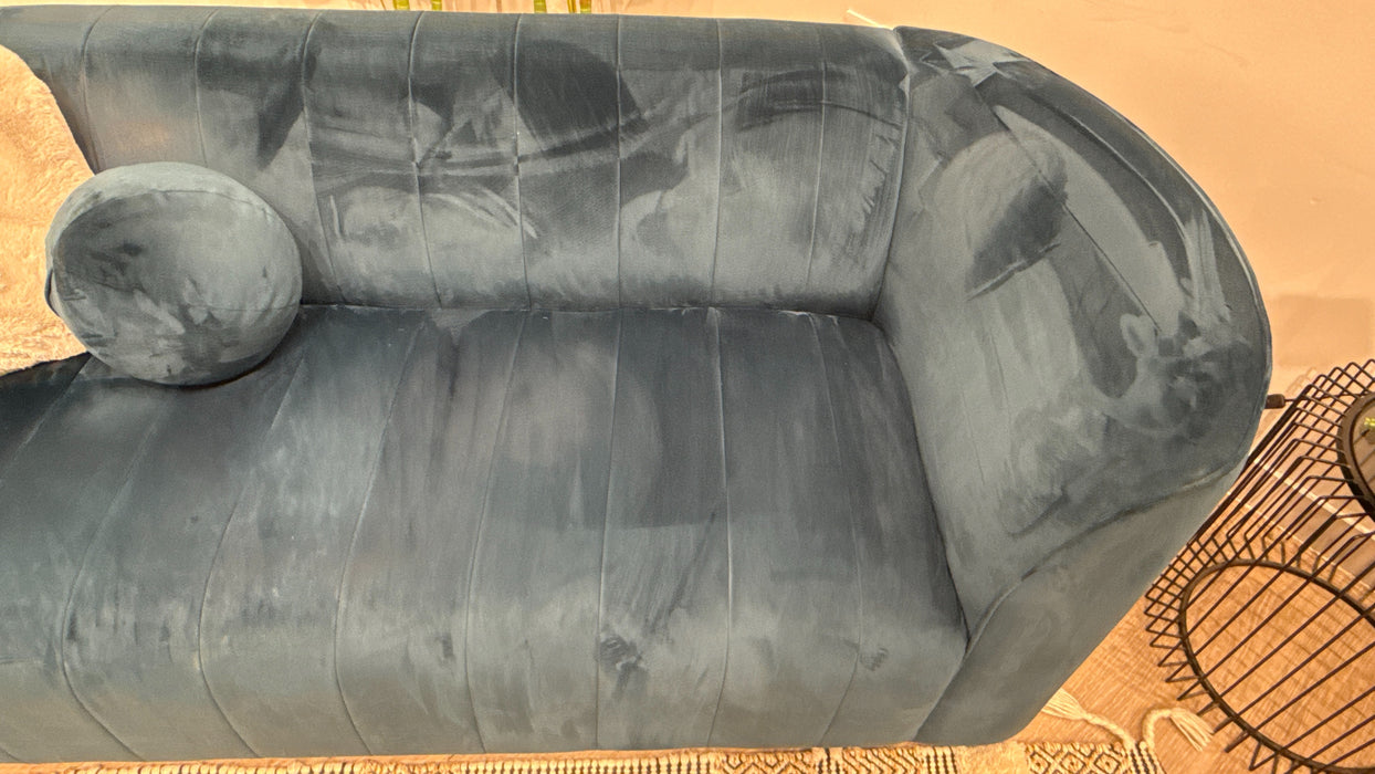 Sofology The Fitzrovia 3 Seater Fabric Sofa in Matt Velvet Teal