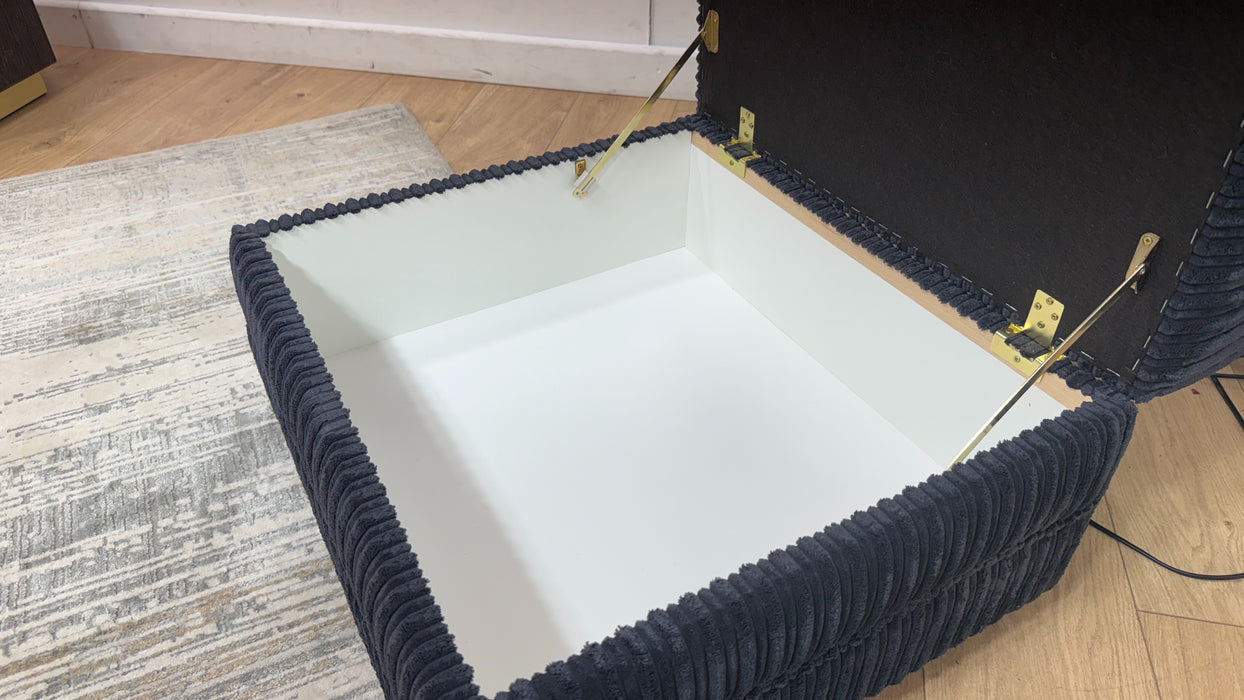 DFS Express Storage Footstool in Black