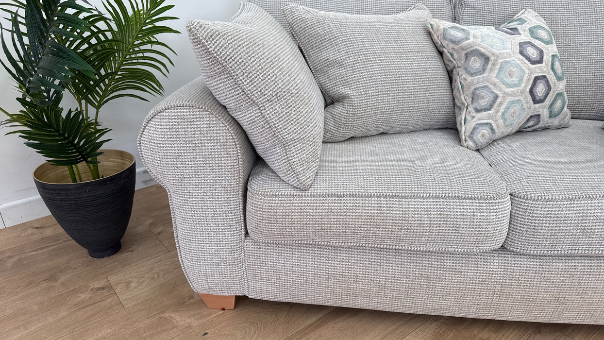 Nimbus 2 Seater Sofa - Fabric - Padstow Beige/Teal mMix