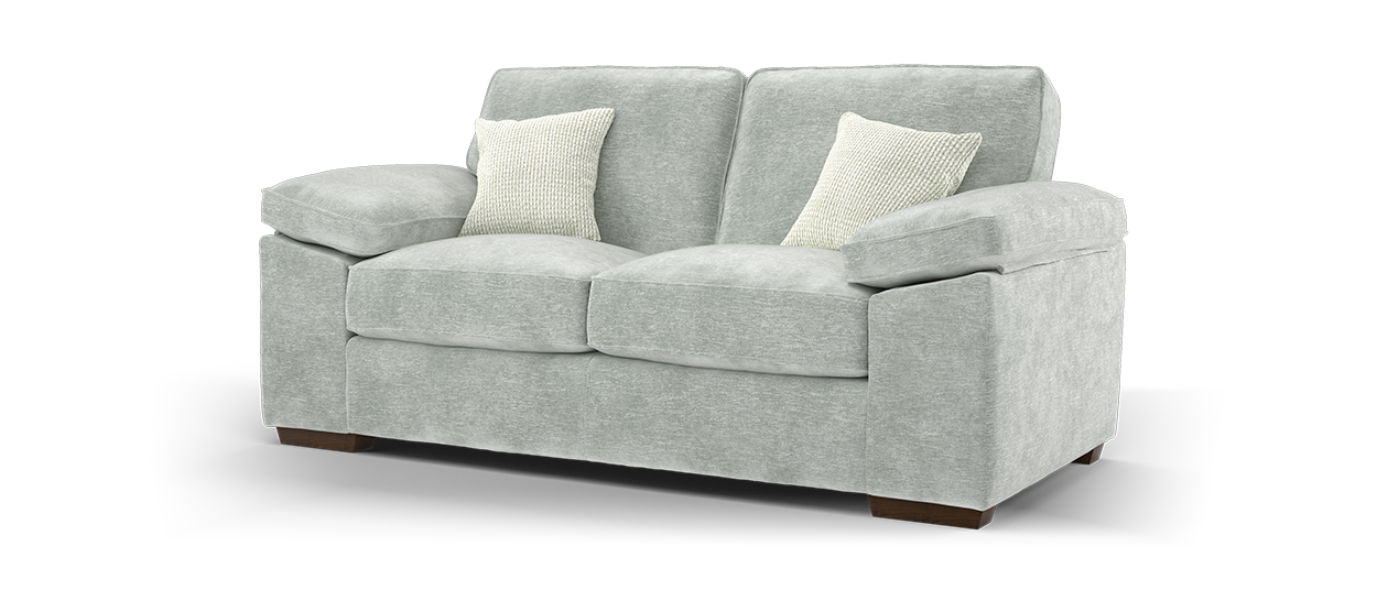Sofology Brixton Fabric 2 Seater in Grey Mix
