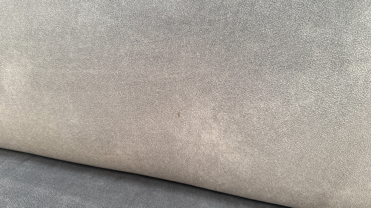 Sofology The Benz 3 Seater Fabric Recliner Sofa in Lifestyle Flecked Fabric Charcoal