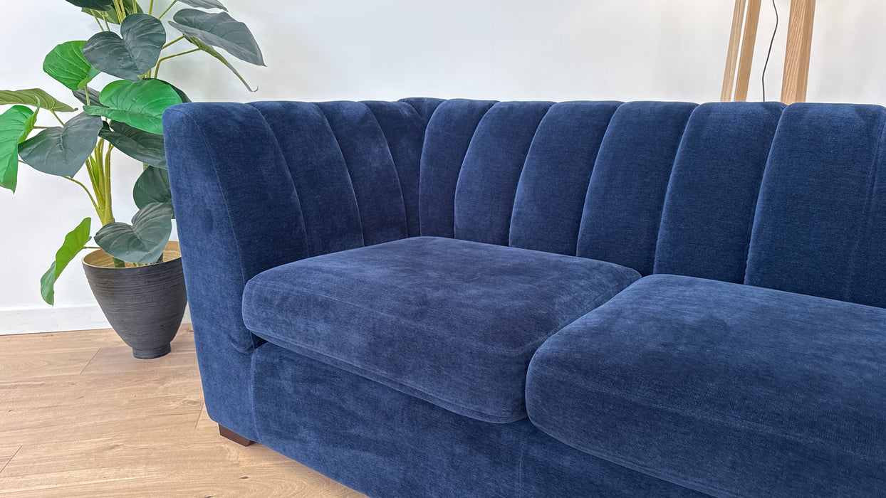 Downtown 2 Seater - Fabric Sofa - Aston Navy