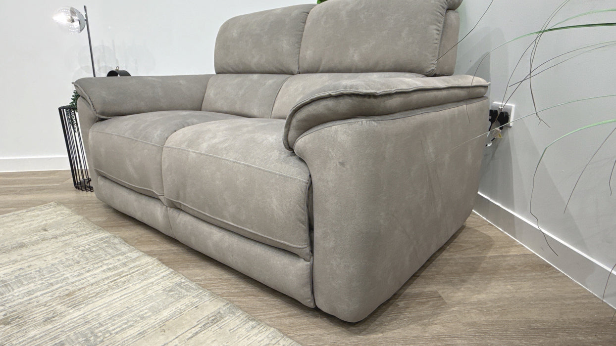 Sofology Hugo Fabric 2 Seater in Lifestyle Flecked Stone