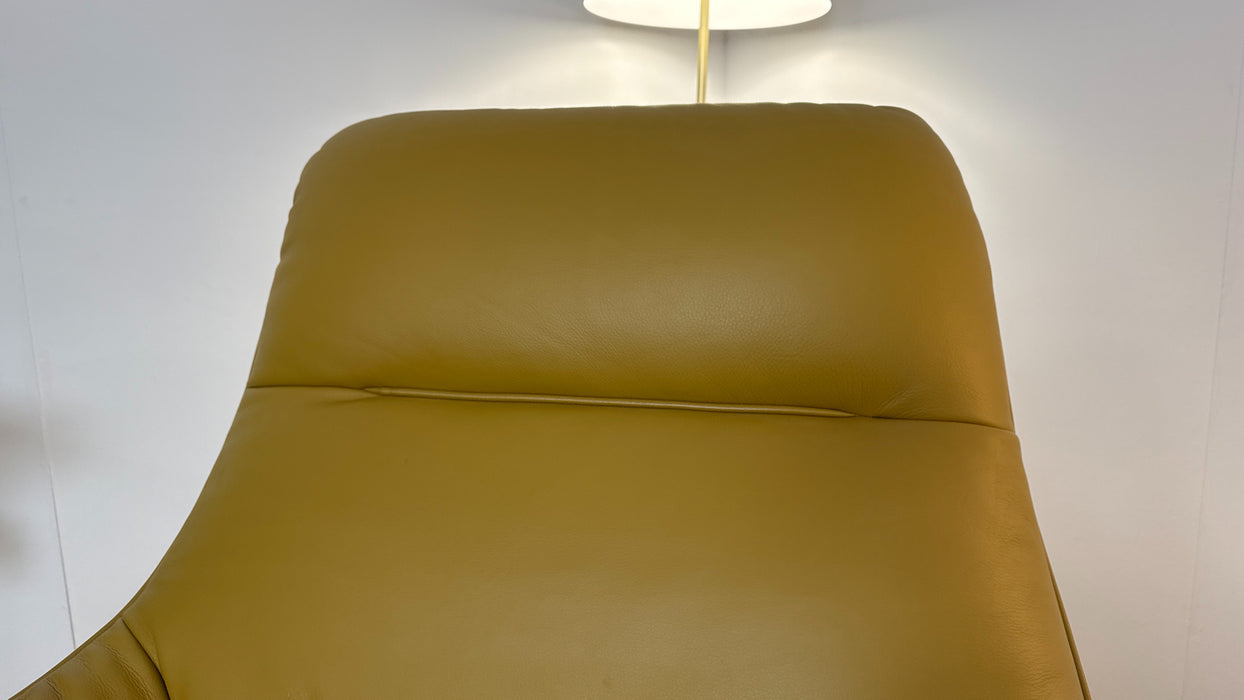 Sample Leather Swivel Chair