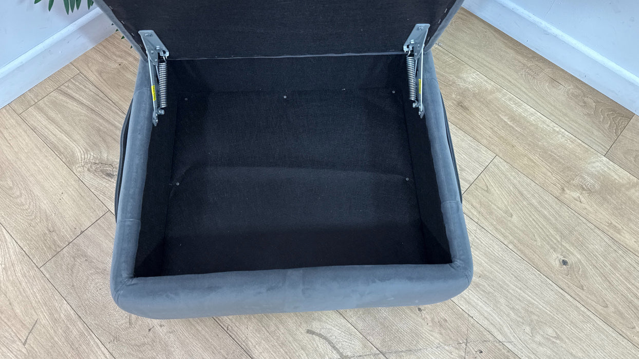 DFS Aventra Storage Footstool In Grey