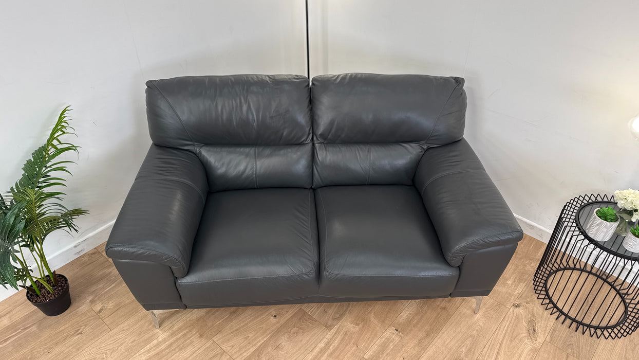 Freyer 2 Seater Leather Sofa