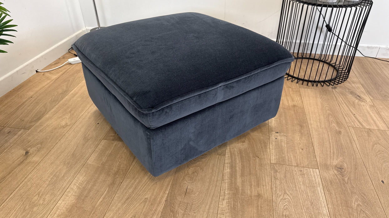 Carrera Designer Footstool - Manhattan Ink