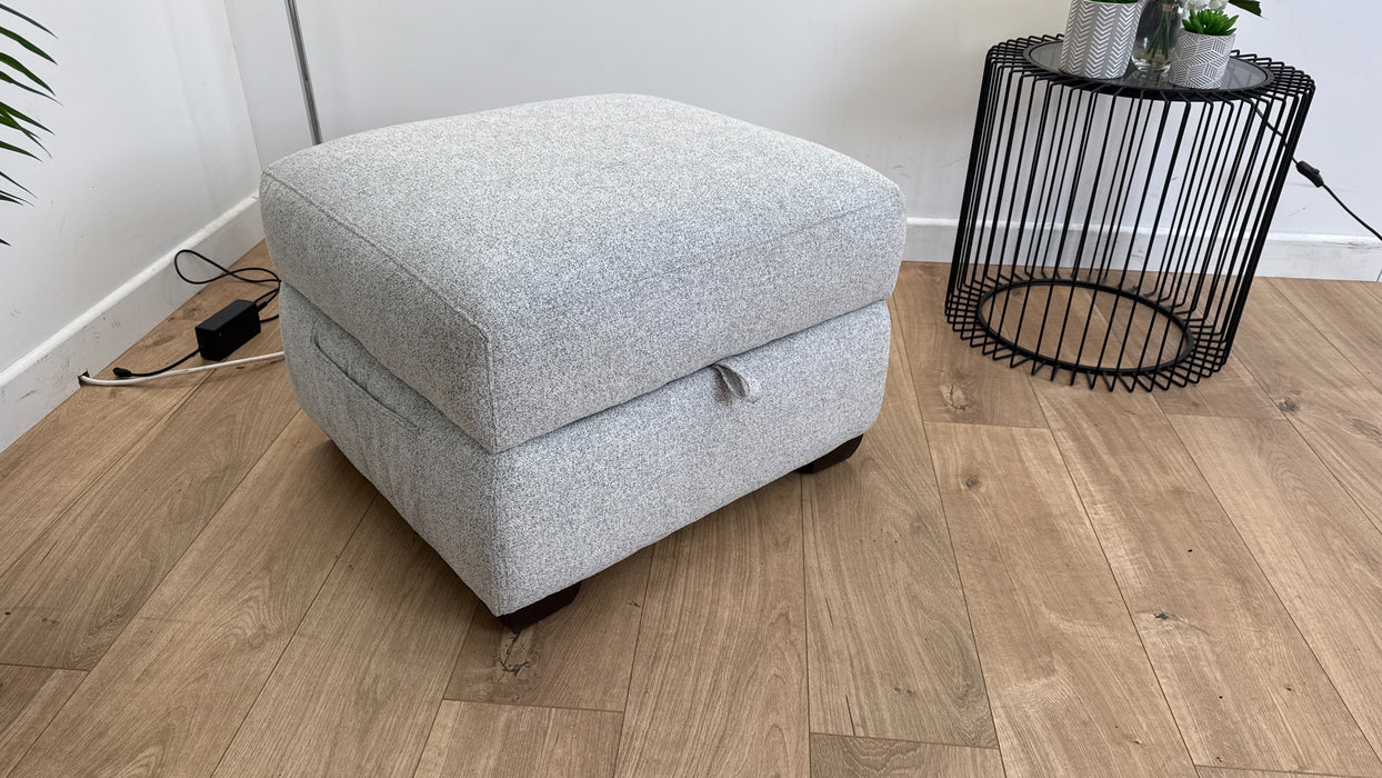 Burrell Storage Footstool - Fabric