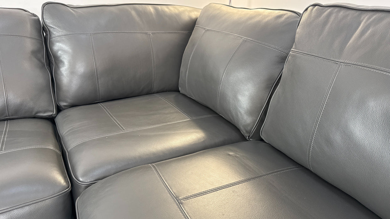 Sophia 2 CNR 3 Leather Sofa