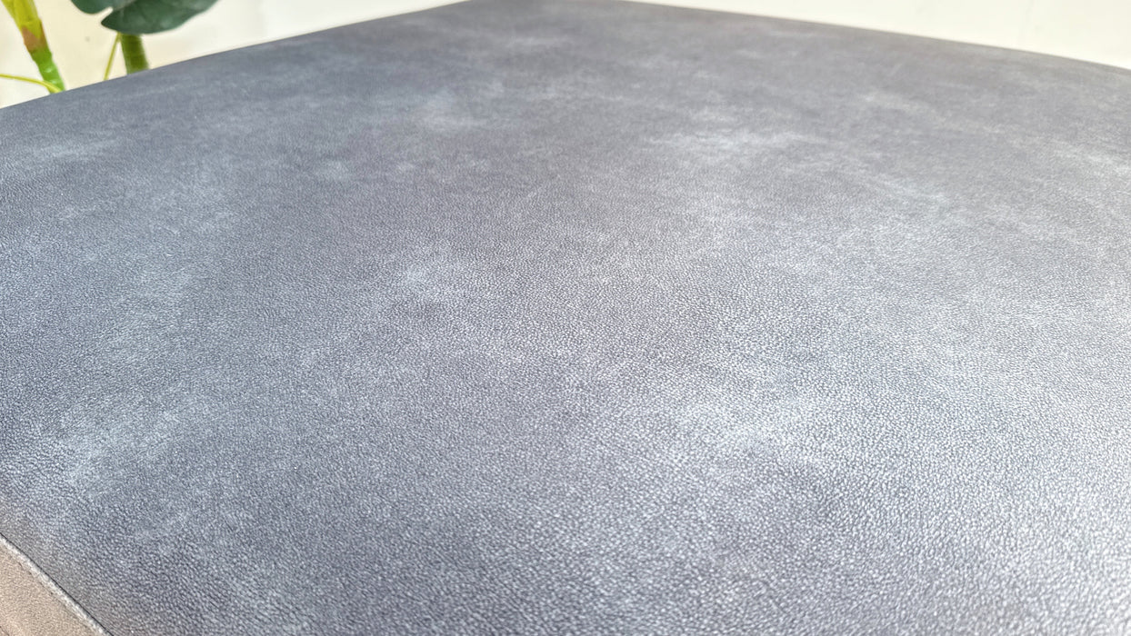 Sofology Portland Fabric Storage Footstool in Lifestyle Flecked Charcoal