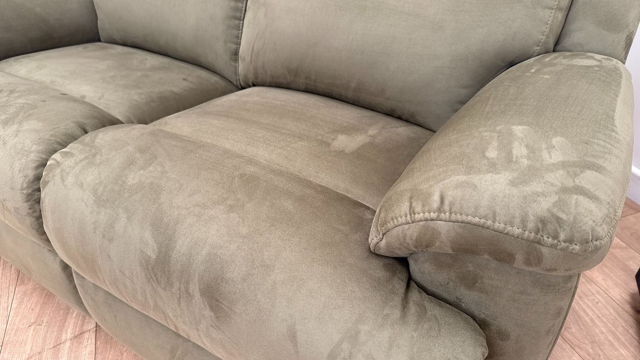 Sofology The Gracie 2 Seater Fabric Sofa in Lifestyle Plush Olive
