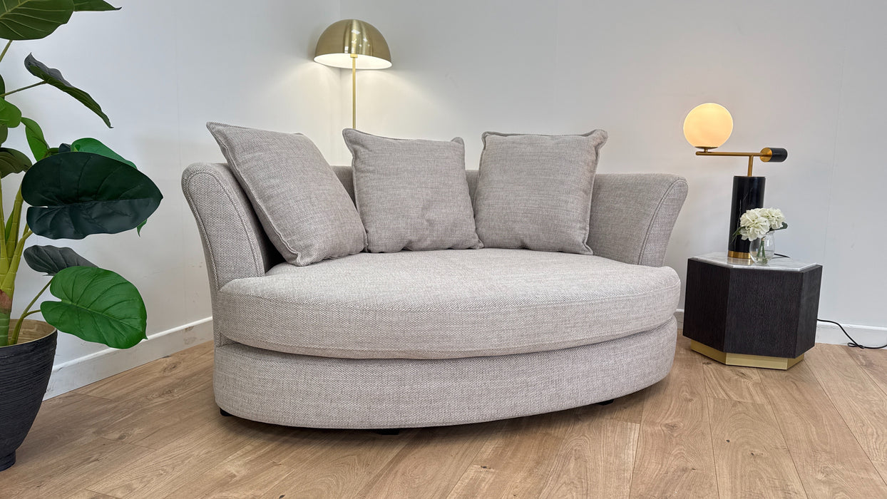 Leanda Oval Cuddler Sofa