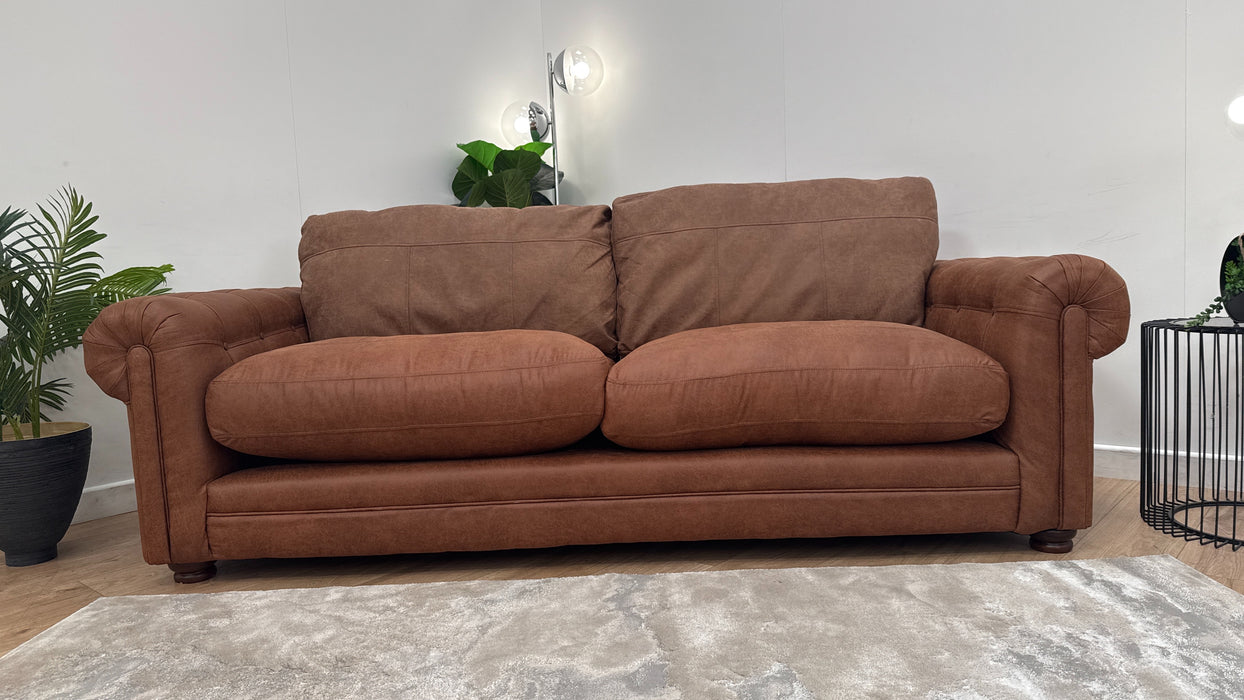 DFS Paterson 4 Seater in Brown