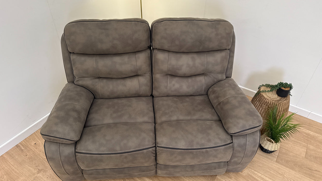 Noah 2 Seater Fabric Power Recliner Sofa