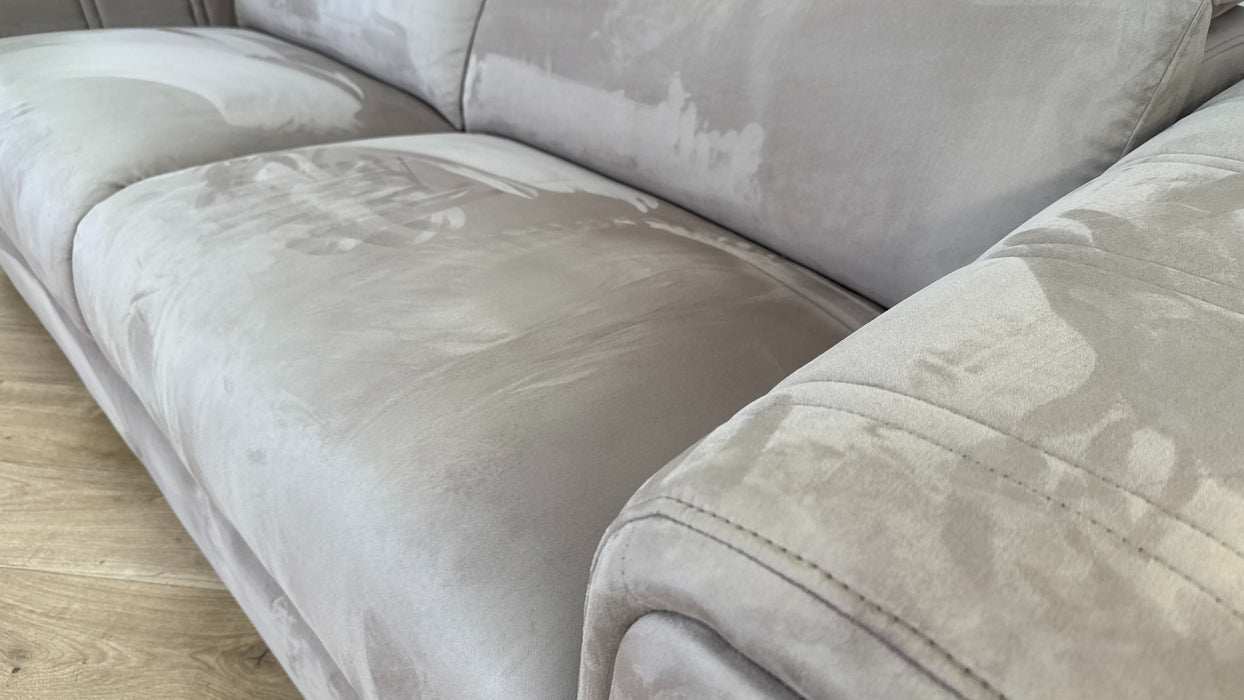 Sofology The Mason 3 Seater Fabric Sofa in Lifestyle Plush Nutmeg