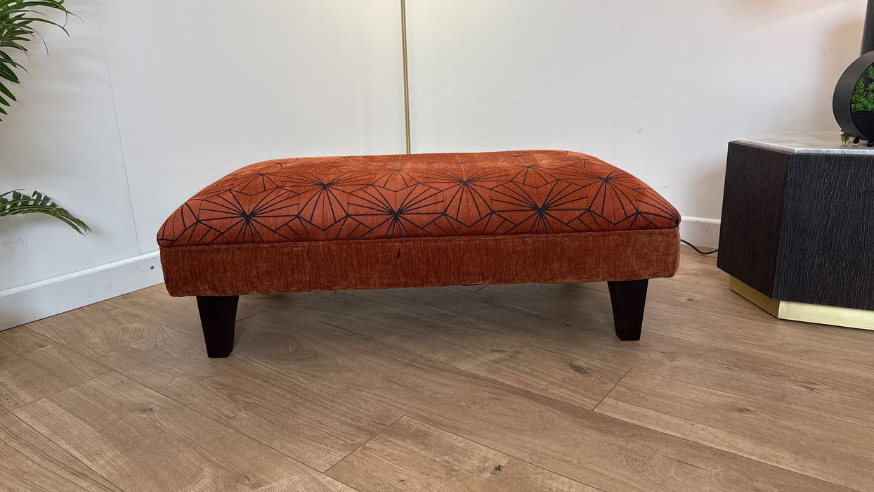 Sydney  - Fabric  - Designer Footstool