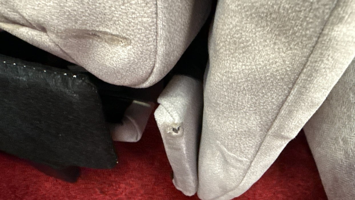 Sofology Marvella Fabric Recliner 4 Seater Split in Stone