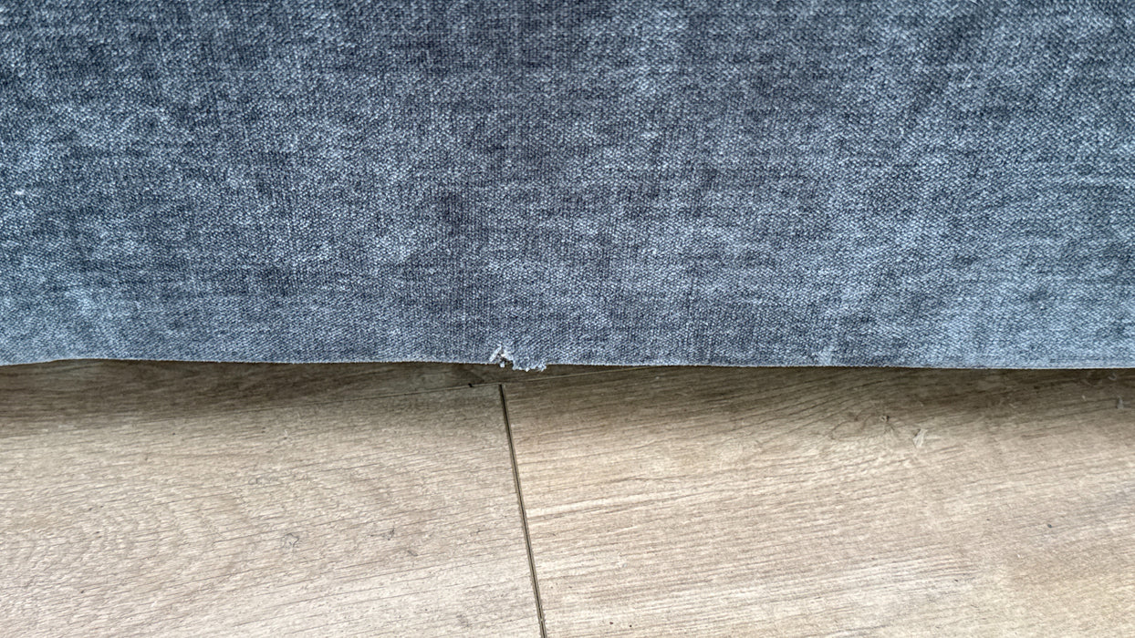 Sofology Brixton Fabric Loveseat in Soft Chenille Slate