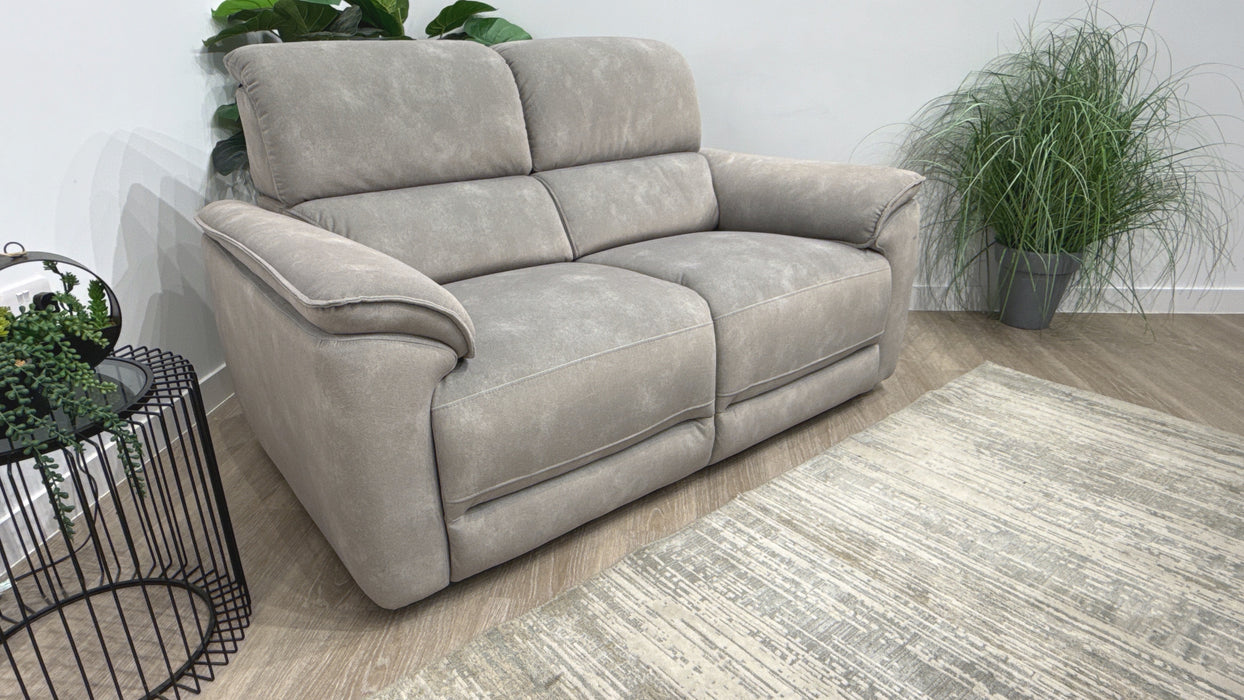 Sofology Hugo Fabric 2 Seater in Lifestyle Flecked Stone
