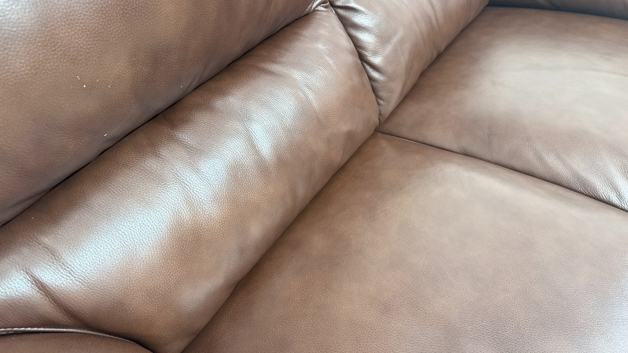 DFS Hawes 2 Seater Fabric Sofa in Chocolate