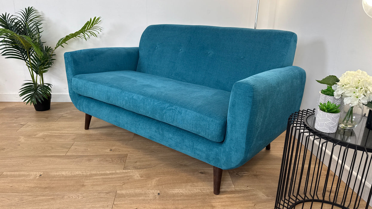 Sofia 2 Seater Fabric - Teal