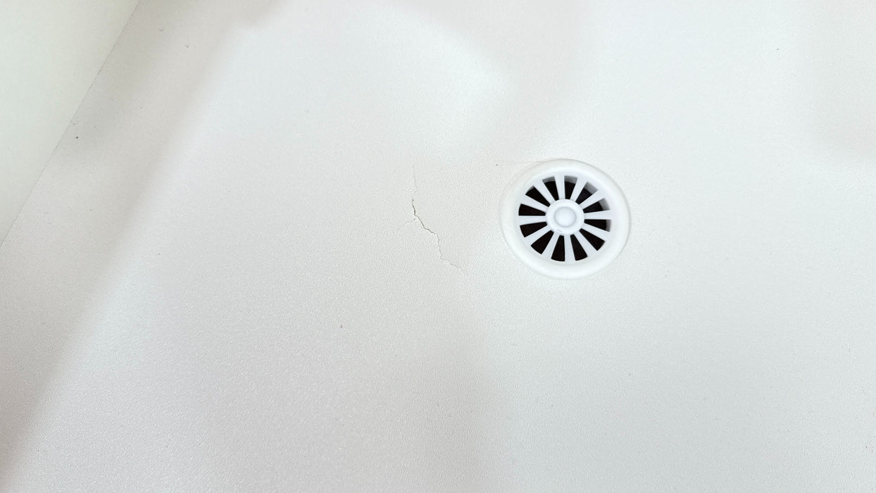 Sofology Hackney Fabric Storage Memory Foam Footstool in Linen Look Chenille Mist