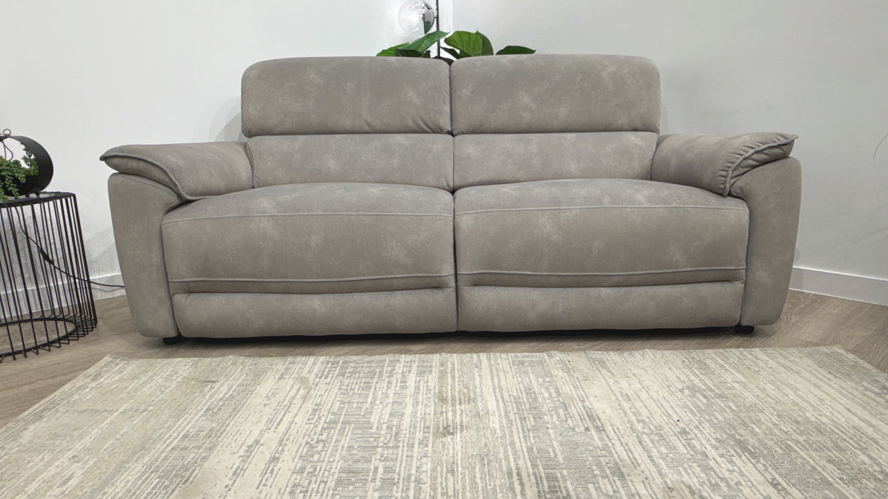 Sofology Hugo Fabric 2.5 Seater in Lifestyle Flecked Stone