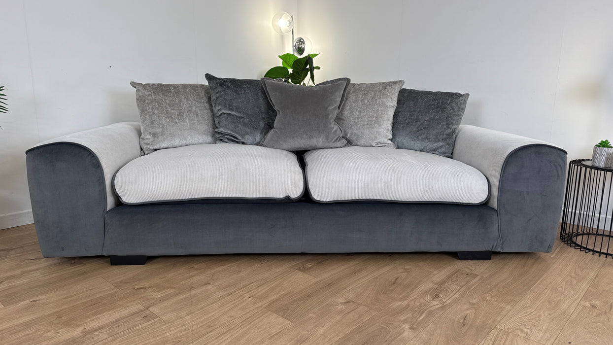 Squish 4 Seater Fabric Sofa