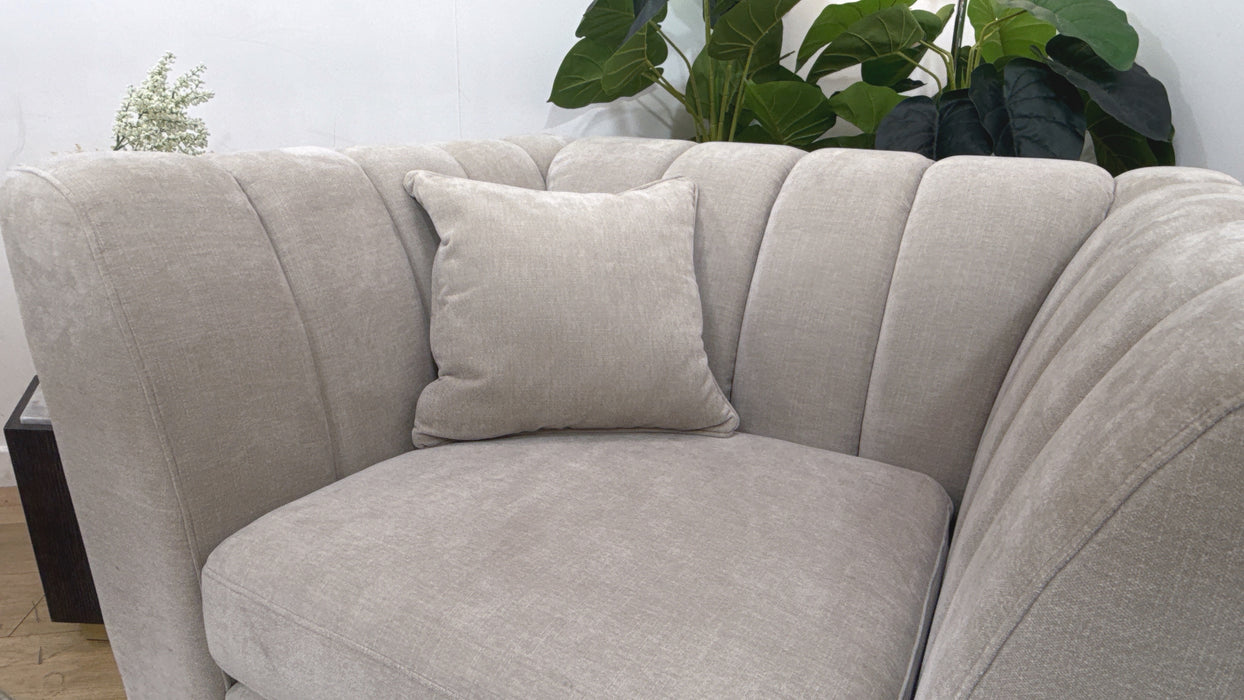 Sofology Downtown Fabric Chair in Aston Linen
