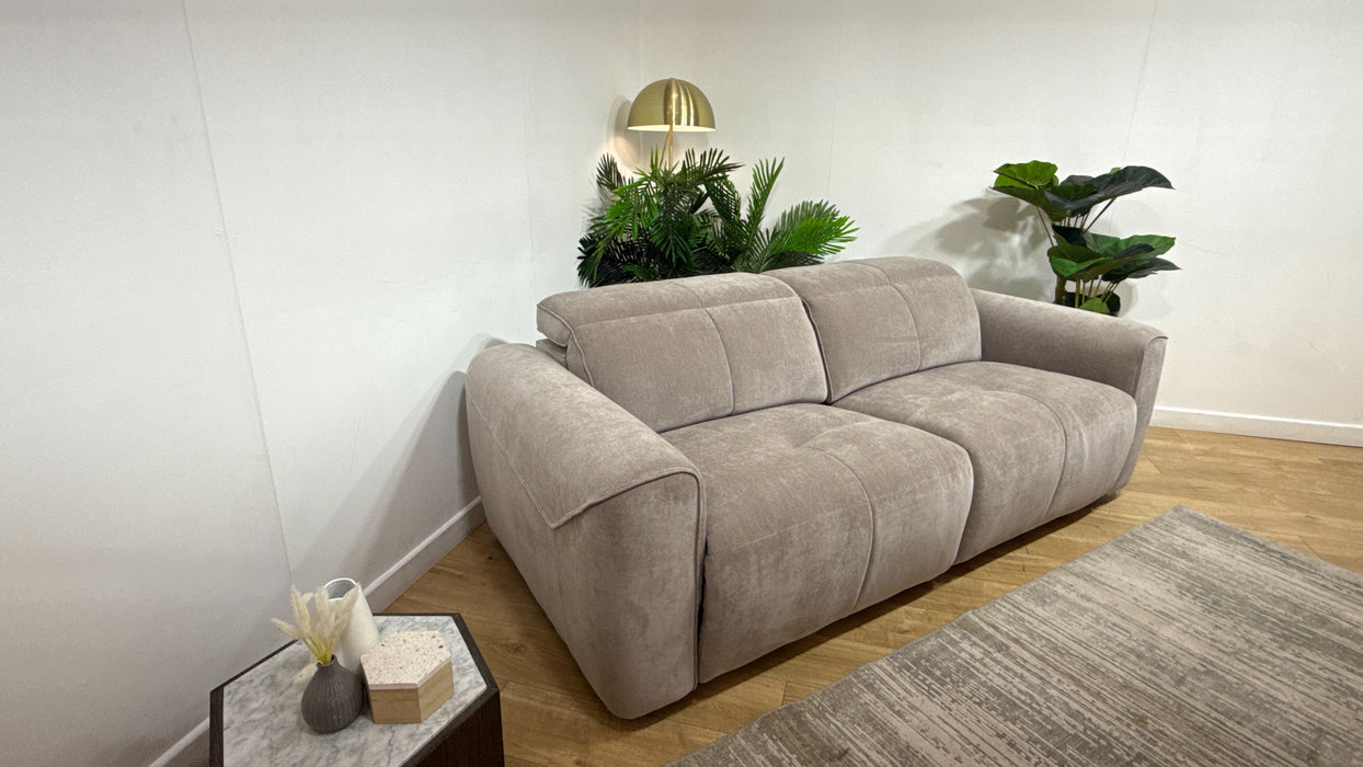 Sofology The riviera 2.5 Seater Sofa  in relaxed chenille nutmeg