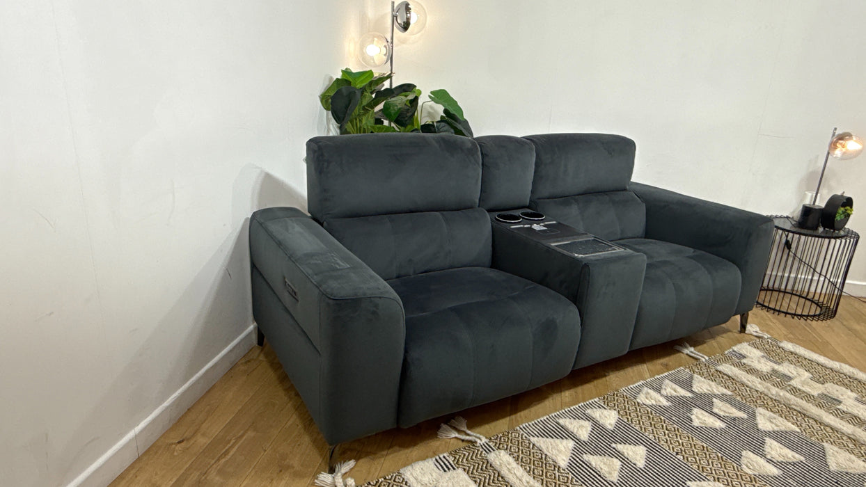 DFS Visionary Large 2 Seater Power Plus Recliner/ Headrest/ Heated Seats