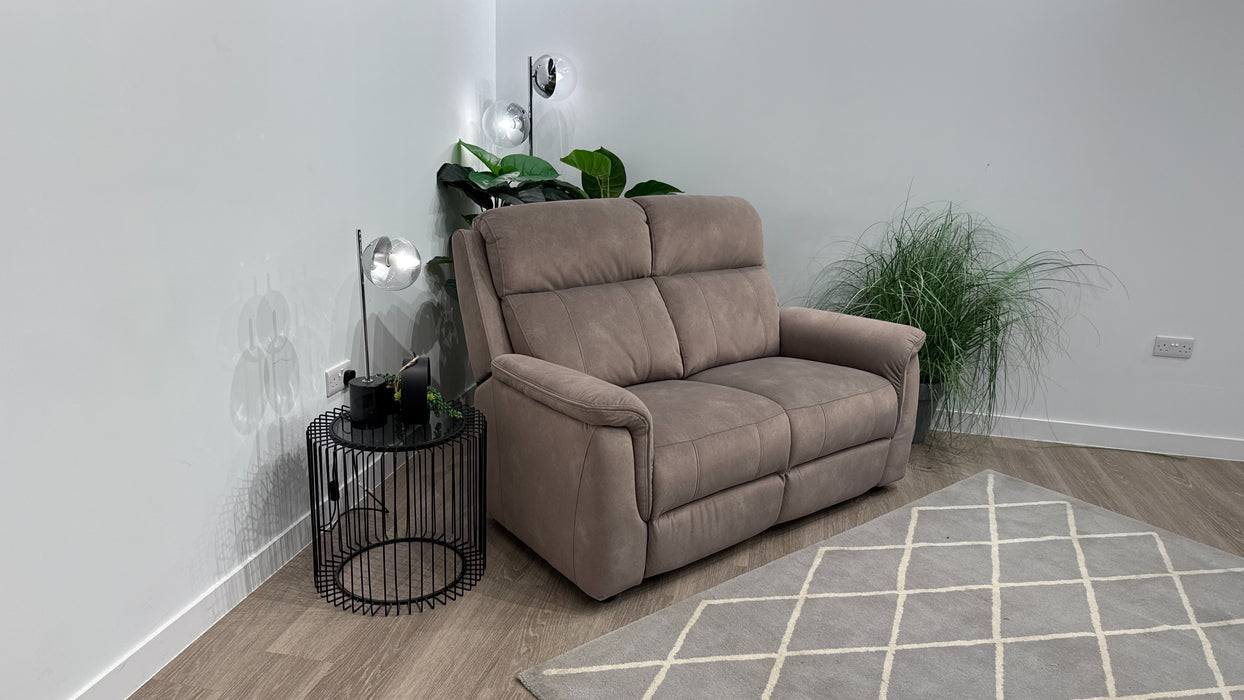 Sofology Bradie Fabric 2 Seater in Lifestyle Flecked Nutmeg