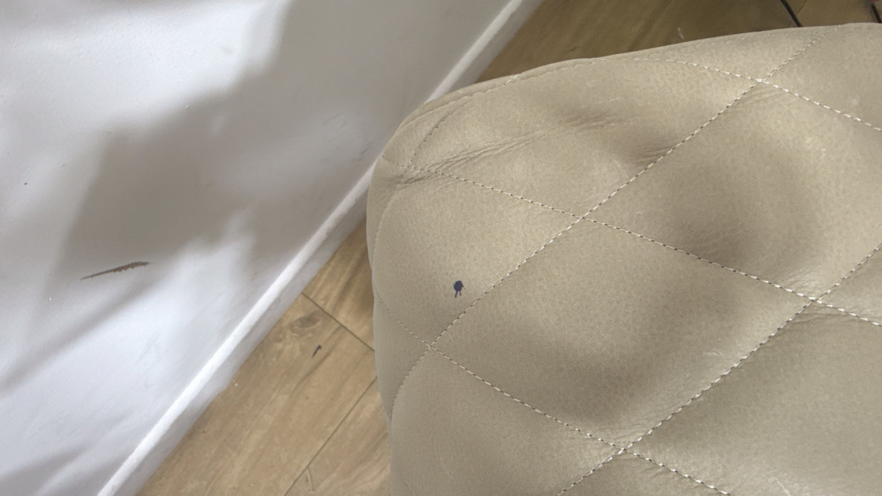 Sofology Firenze Leather 3 Seater in Character Vintage Stone