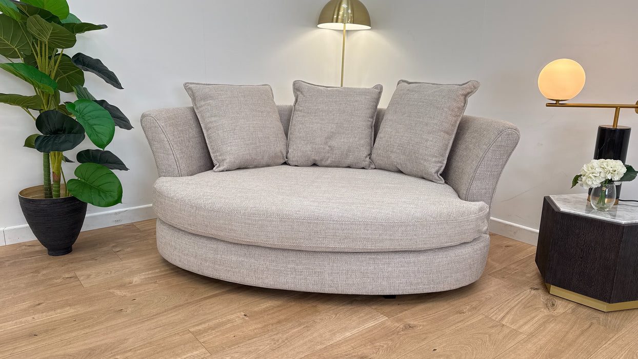 Leanda Oval Cuddler Sofa