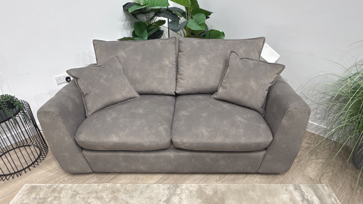 Sofology Hudson Fabric 2 Seater in Lifestyle Flecked Mocha