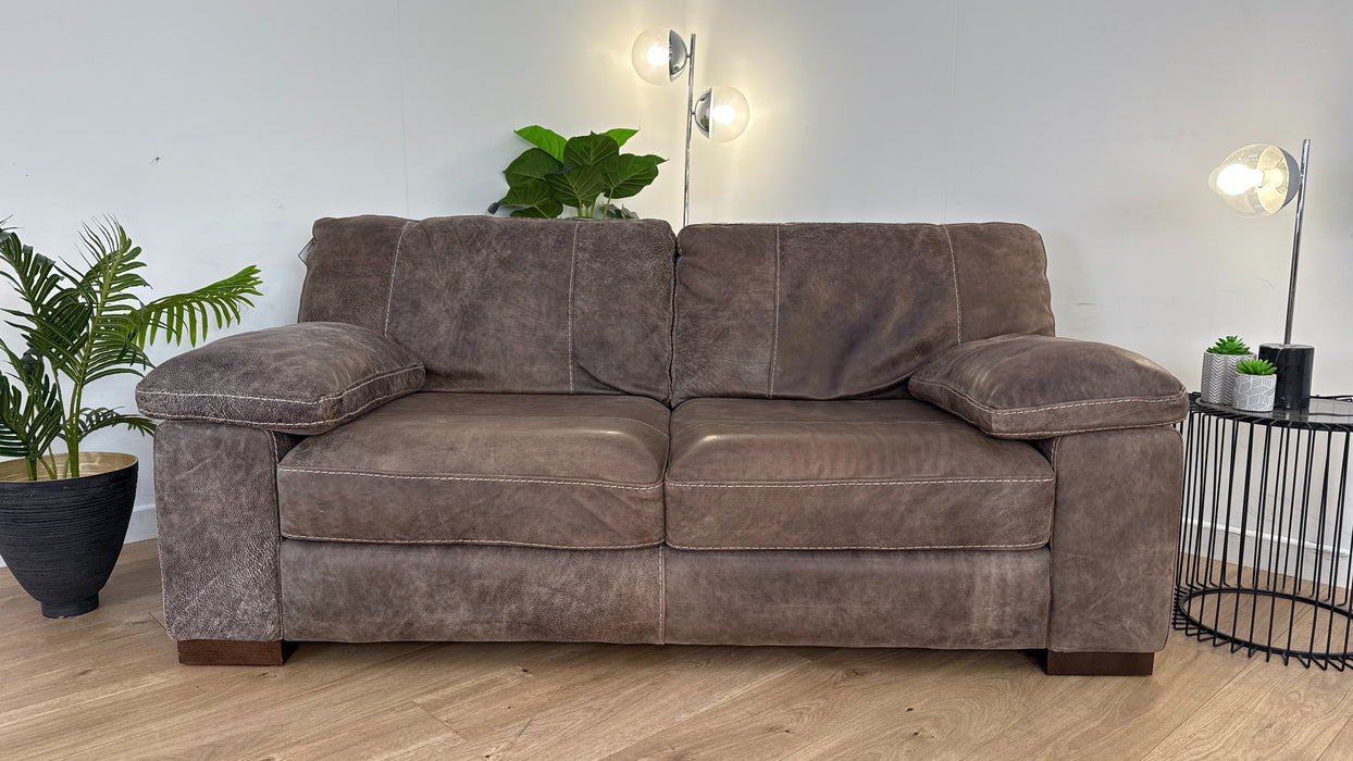 Linara 2 Seater - Leather Sofa - Utah Gaucho