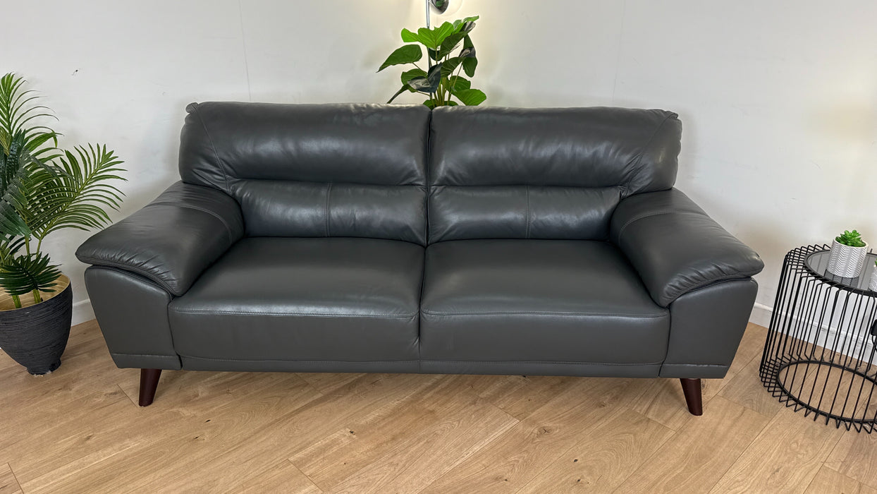 Oakham 3 Seater Leather Sofa