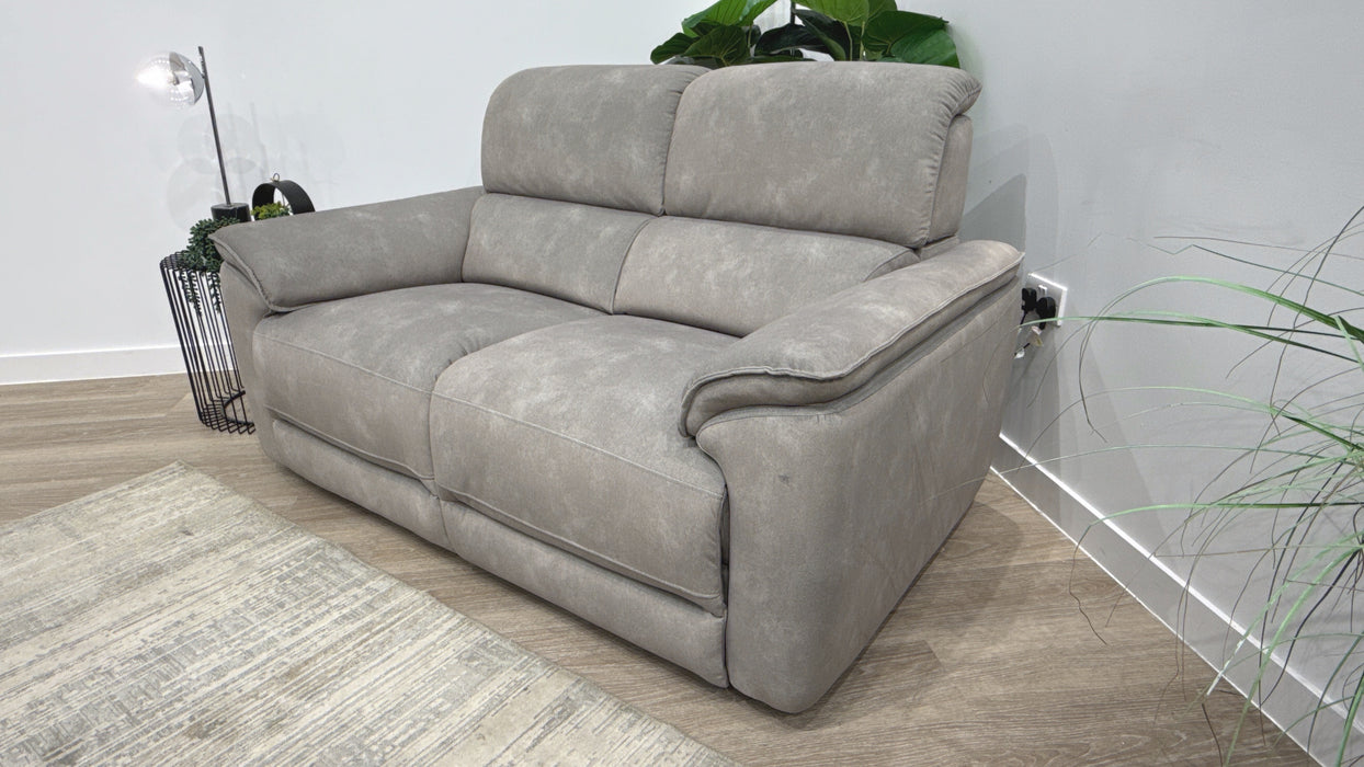 Sofology Hugo Fabric 2 Seater in Lifestyle Flecked Stone